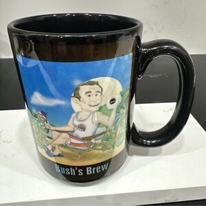 George W. Bush "Bushes Brew" By Boca Java Collector Coffee Mug